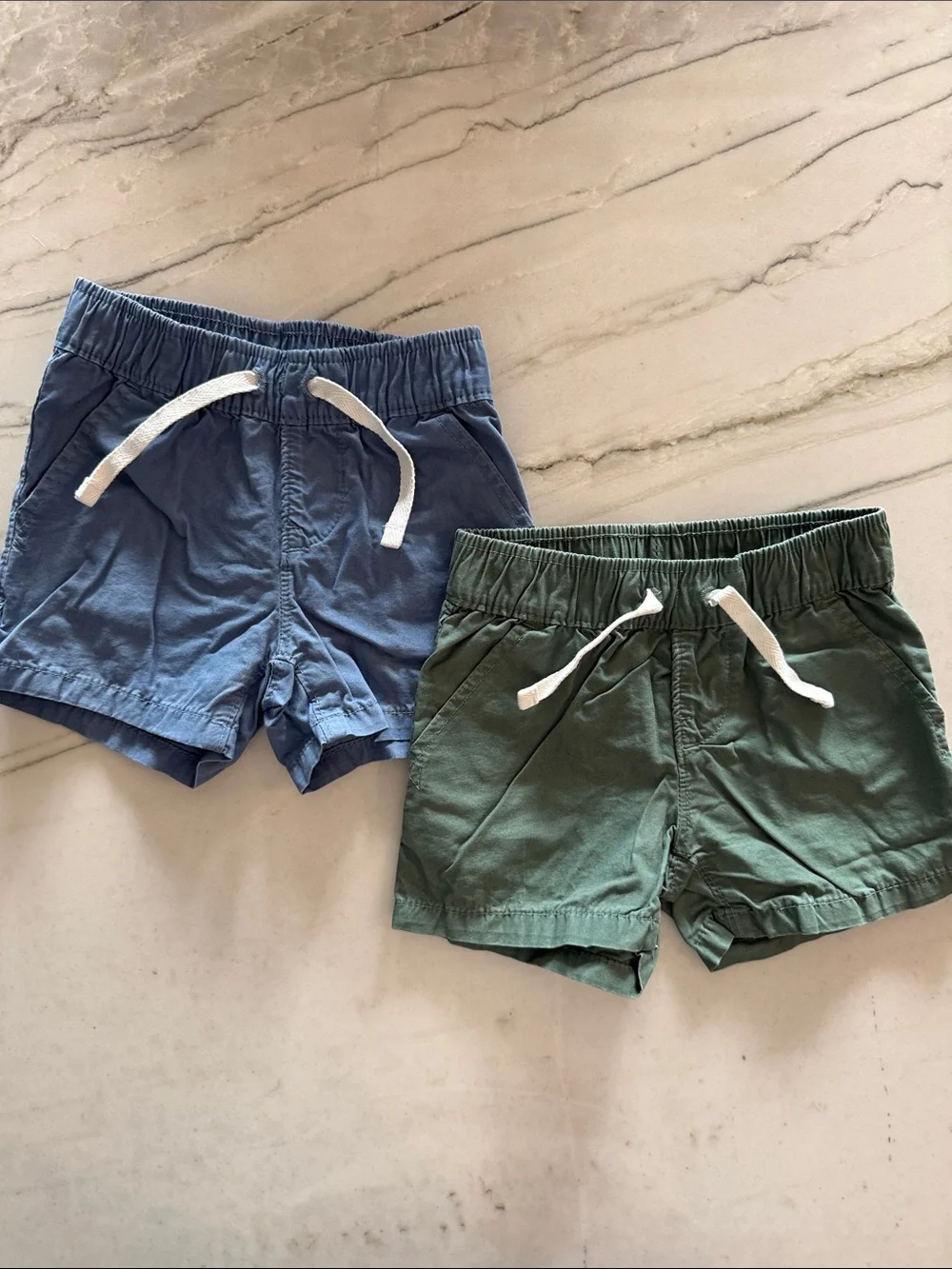 Baby Gap Blue and Green Shorts